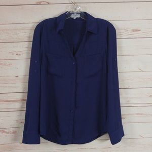 Express Portofino Roll Tab Shirt
